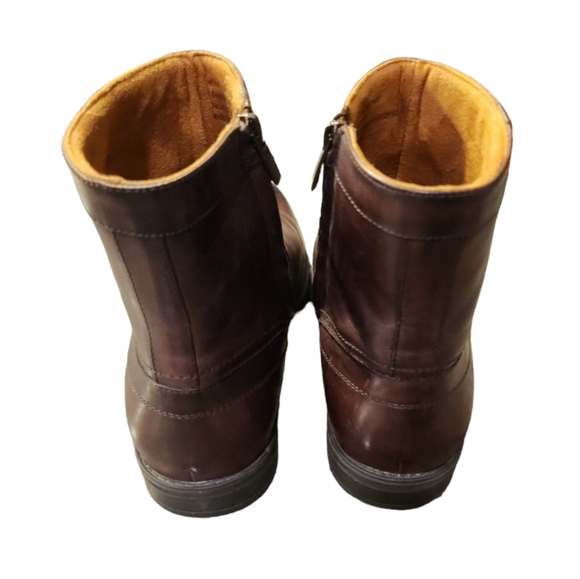 Florsheim comfortech Brown leather zipper boots - Picture 4 of 5